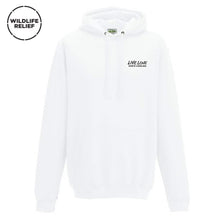 Load image into Gallery viewer, The Northern Cardinal White Hoodie Full Back