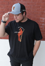 Load image into Gallery viewer, The Northern Cardinal Black Tee
