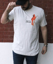 Load image into Gallery viewer, The Northern Cardinal White Tee
